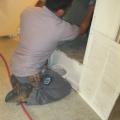 Manually seal seams in the return plenum