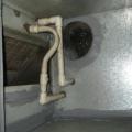Manually seal around the return plenum
