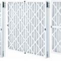 Furnace filter resistance varies by surface area; deeper pleats add surface area