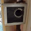 Fresh air inlet located in eave of roof