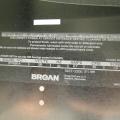 The manufacturer’s label found on this exhaust fan housing shows a sone rating of 1.0