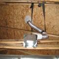 Vent the kitchen fan exhaust directly to the outside, not into an attic, crawlspace, or space between floors