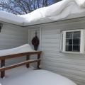 Heavy snow loads can exceed roof load limits risking roof collapse 