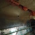 Wrong - Hole in duct needs to be sealed.