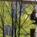 Wrong -  House wrap was poorly installed, seams were not taped, and flashing tape was not installed around windows. 