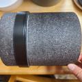 Right - Insulating sleeve for small through-the-wall HRV unit with sealing gasket; 3 of 14.