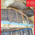 Wrong - Ceiling air barrier not properly installed