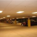Right - This heated garage plenum has insulated ceiling tiles. 