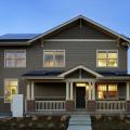 New Town Builders built this production home in the cold climate in Denver, CO, and certified it to DOE Zero Energy Ready Home specifications in 2014. 