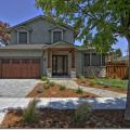 One Sky Homes built this custom home in the marine climate in San Jose, CA, and certified it to DOE Zero Energy Ready Home specifications in 2014. 