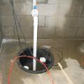 Open sump pump