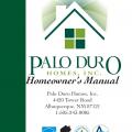 Palo Duro provides every home owner with a manual providing equipment warranties, maintenance tips, certifications, and photos of each wall of the home before drywall installation so home owners can see where wiring and plumbing are located.