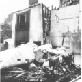 Wrong - An unbraced water heater in this home fell during an earthquake; the resulting fire destroyed the home.