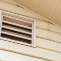 Right – A non-combustible 1/8-inch mesh screen is installed on vent openings to reduce the risk of fire from intrusion of wind-borne embers.