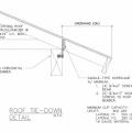 Roof tie-down details for truss-to-wall connections from Fortified Home