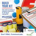 Example emergency supply kit.