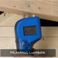 Check the moisture content of wall materials to ensure materials are dry before enclosing walls with drywall and siding.