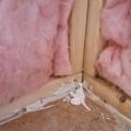 Wrong - Wood-to-wood and wood-to-subfloor seams not caulked or poorly caulked.