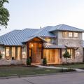 Sterling Brook Homes built this custom home in the hot-humid climate in Double Oak, TX, and certified it to DOE Zero Energy Ready Home specifications in 2014. 