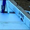 Properly installed rigid insulation