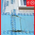 Wrong – If the insulated sheathing will serve as an air barrier and drainage plane, any cuts and seams must be taped or sealed.