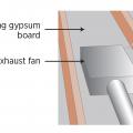 The exhaust fan housing may have holes that allow conditioned air to leak into the attic