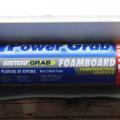 Adhesive caulk is used to seal seams and attach the multiple layers of rigid insulation