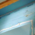 Second layer of rigid insulation is adhered with foam