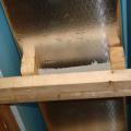 Install duct supports in line with ceiling trusses