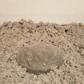 Right – The top of the enclosure over this recessed can light remains clear of attic insulation