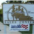 Tommy Williams uses marketing materials and displays in their model homes. 
