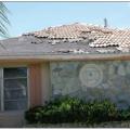 Poor installation can result in the loss of tile roofing in high wind regions, regardless of whether the tiles are attached with mortar, screws, nails, or foam adhesive. 