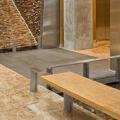 Tile flooring will provide higher thermal mass than wooden or laminate flooring 