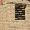 This home uses traditional adobe as a wall construction material.