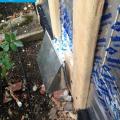 Right - The vent hood is flashed