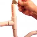 The drain pipe should include a trap and a clean-out with a removable cap