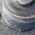 Wrong - Flue pipe was poorly flashed at roof.