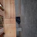 Wrong - Joint in support beam is inadequately connected and supported.