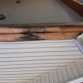 Wrong - Missing house wrap contributed to water damage of fascia boards.