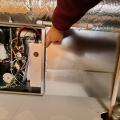 Wrong – Seams in the furnace-to-AC connection at the air handler are not sealed.