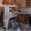 Wrong – The cabinets and drawers were not outfitted properly with mechanical or self-locking latches, causing them to swing open and spill their contents onto the floor. 