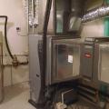 This home’s ultra-efficient ground-source heat pump provides hot water for space heating as well as domestic hot water for the 50-gallon storage tank.