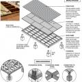 A raised wood pier foundation can raise the subfloor above the design flood elevation.