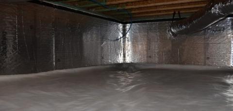 Vented to Unvented Crawl Space