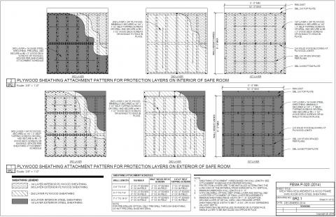 FEMA P-320 Safe Room Design Sheathing Requirements
