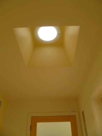 Light Tubes Are Installed In Hallways And Closets To Bring Natural