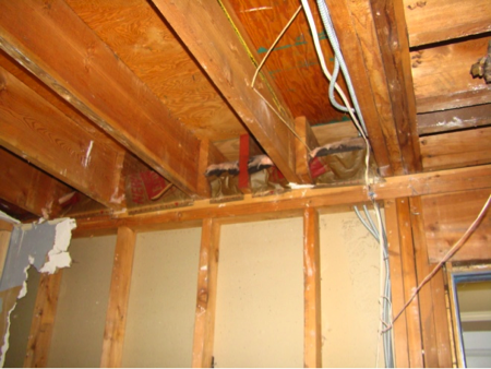 When Ceiling Joists Over A Garage Run Perpendicular To The