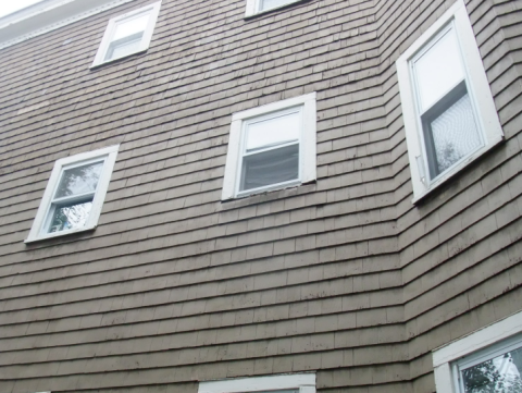 New windows were installed in this home but nothing was done to repair the rotted sill or to address why it failed.