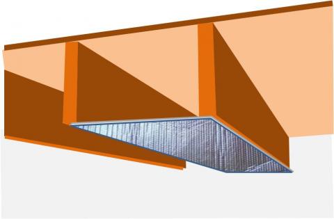 Some builders create pan joists by attaching a solid sheet good to the bottom of a floor joist to create a return air pathway