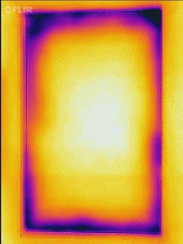 Wrong - This IR image shows air leakage around a window.